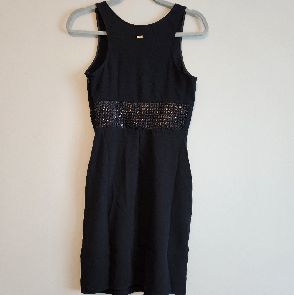 Armani Exchange Elegant Sleeveless Dress, Size 4, Black - Picture 7 of 7